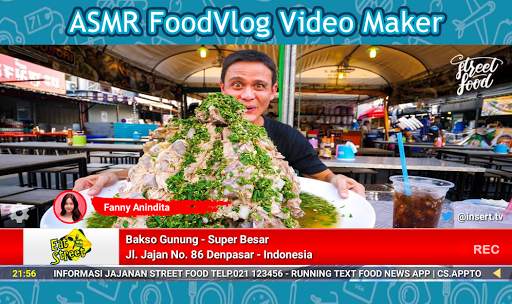 ASMR FoodVlog Video Maker screenshot 2