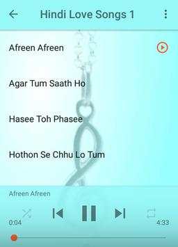 Hindi Love Songs Offline screenshot 2