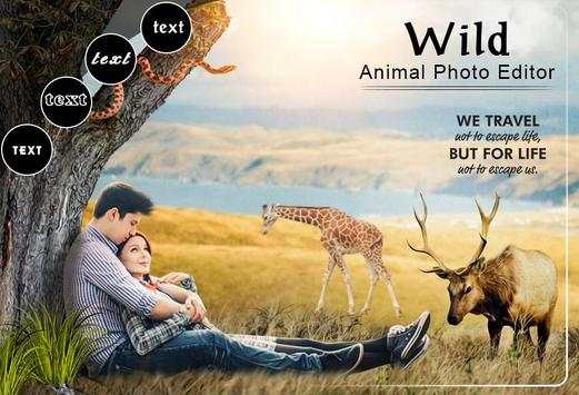 Wild Animal Photo Editor screenshot 3