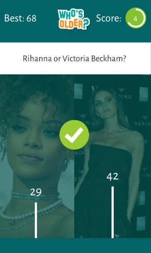 Who's Older? Quiz Game screenshot 4