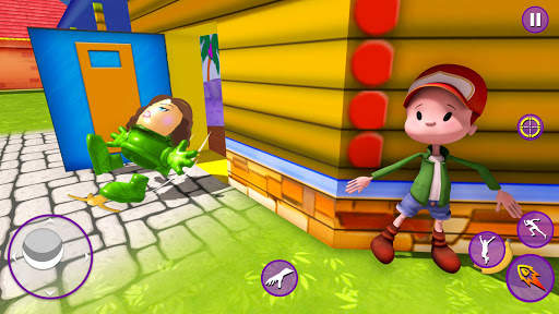 Bad Teachers – Scary Granny Teacher Imposter 3D screenshot 1