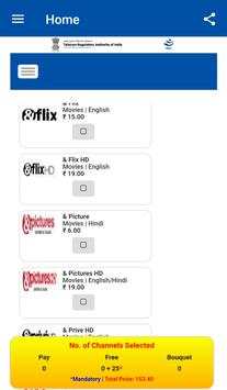 TRAI Channel Selector 5 تصوير الشاشة
