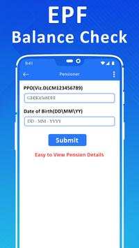 EPF Passbook, EPF Balance, PF Balance and UAN App screenshot 3