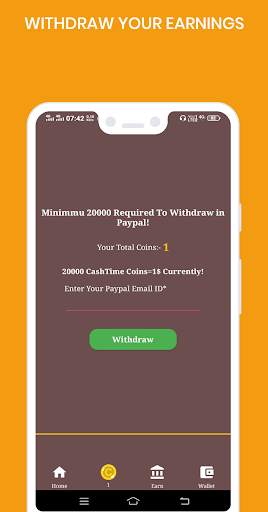 Cashtime-Play MathQuiz game Earn Cash स्क्रीनशॉट 3