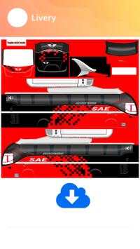 Livery Bus Harapan Jaya XHD screenshot 6