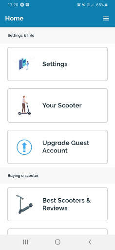 Electric Scooter Universal App screenshot 1