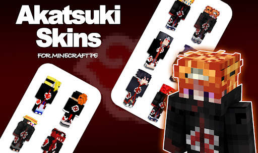 Akatsuki Skin For Minecraft PE screenshot 1