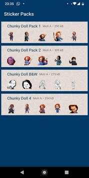 ✅ Stickers Chuky Doll for WhatsApp ✅‏ screenshot 2