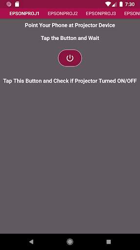 Universal Projector Remote Control screenshot 3