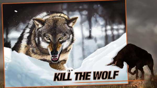 Wild Bull Simulator 3D - Angry Bull Attack Game screenshot 1