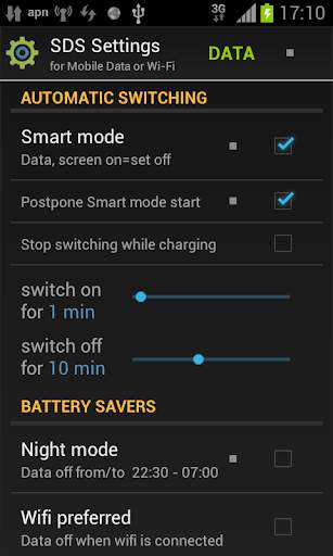 Smart Data Switch Trial screenshot 2