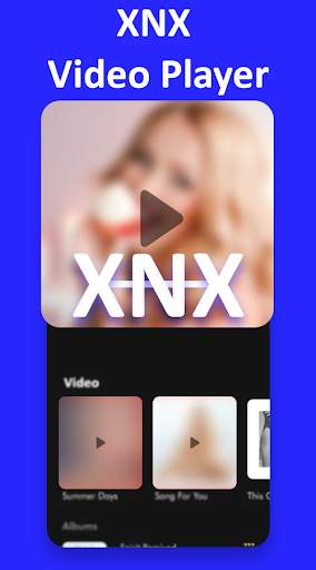 XNX Video Player - HD Video Player 2021 2 تصوير الشاشة