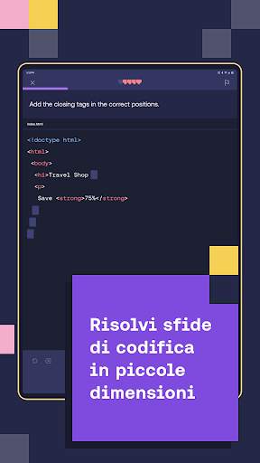 Mimo: Python, JavaScript, HTML screenshot 9