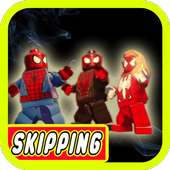 Skipping Lego Spider The Legend! logo