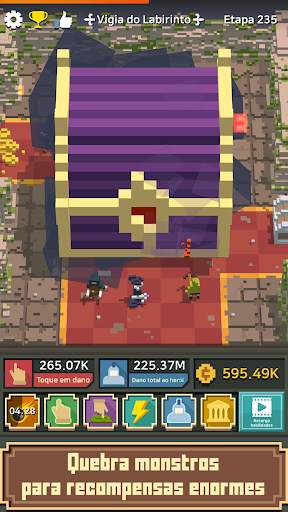 Campeão de Pixel : Rei dos heróis screenshot 1