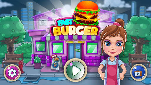 Fast Burger Shop -  Chef Cooking Game screenshot 1