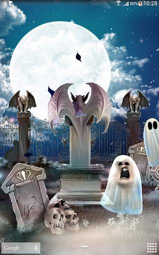Halloween Live Wallpaper screenshot 5
