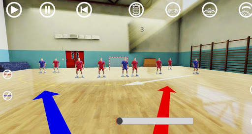 Handball 3D Tactic screenshot 2