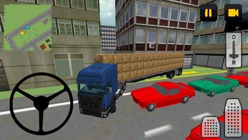 Hay Truck 3D: City screenshot 4