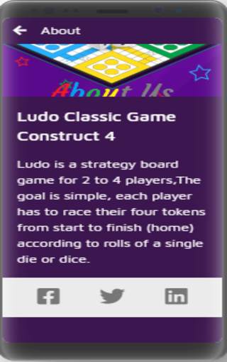 Ludo Classic Game Construct 4 screenshot 2