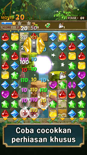 Jewels Jungle : Match 3 Puzzle screenshot 2