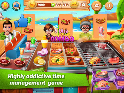 Resort Juice Bar & BBQ Stand : Food Cooking Games screenshot 12