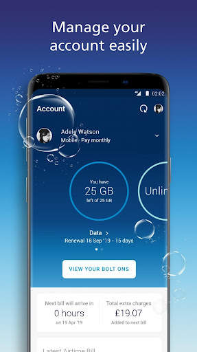 Mobile Account Manager – My O2 screenshot 3