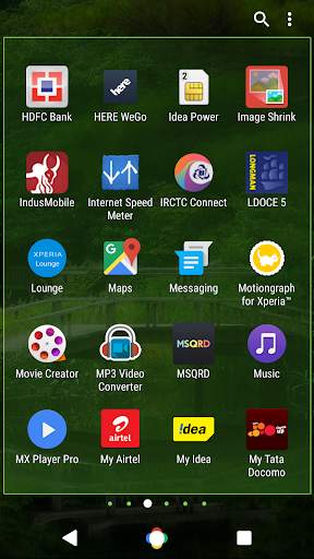 Nature Nougat Theme For Xperia screenshot 5