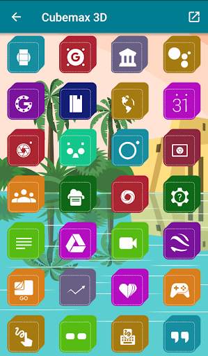 Cubemax 3D - Icon Pack screenshot 3