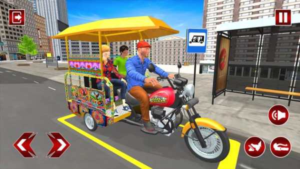 Long Tuk Tuk Simulator:Rickshaw Driving Game screenshot 5