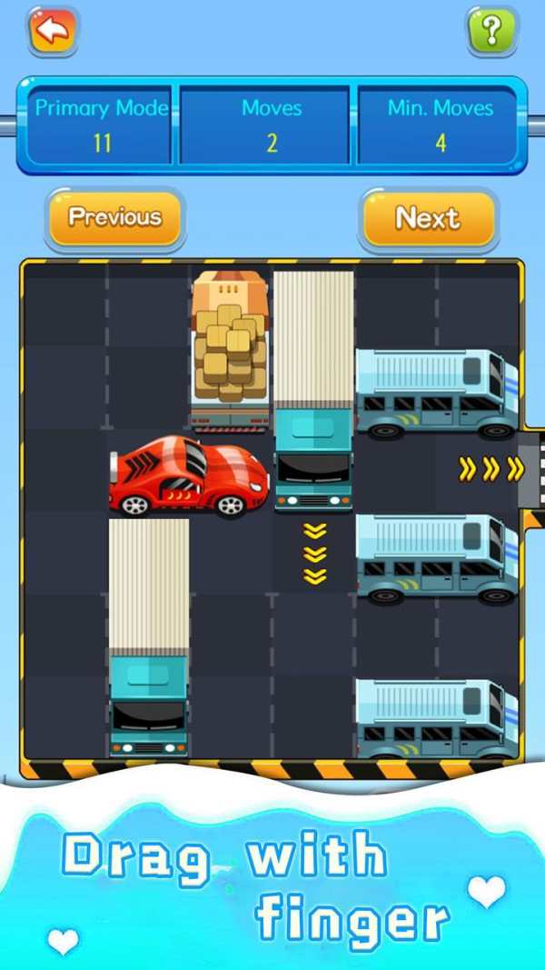 Car Flee - Unblock red car screenshot 4