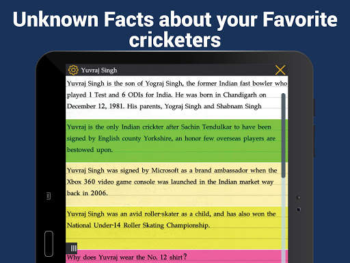 Cricket Facts of T20, Worldcup screenshot 14