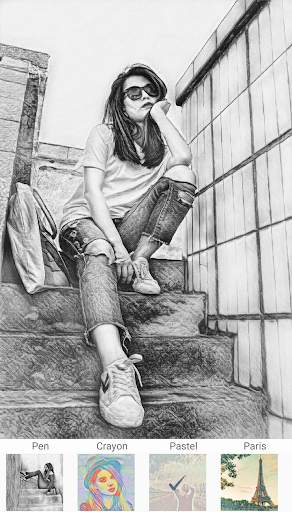 Pencil Photo Sketch-Sketch Drawing Photo Editor 2 تصوير الشاشة