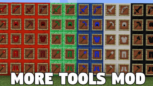 More Tool Mod for Minecraft PE screenshot 1