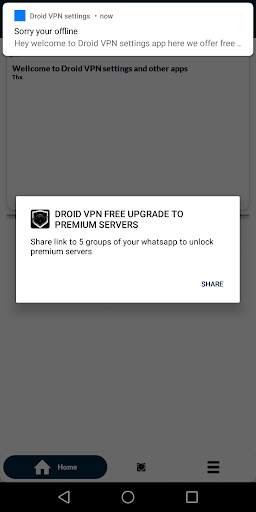 Droid VPN settings screenshot 2