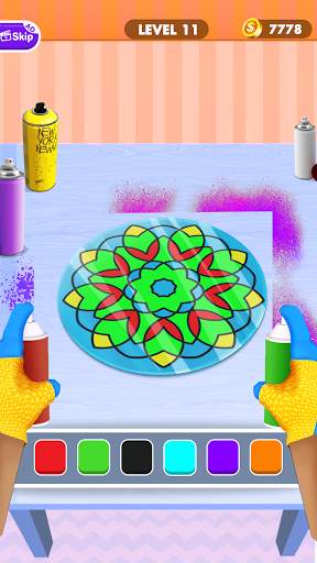 Cut Glass & Paint DIY Games screenshot 3
