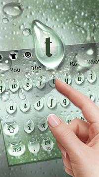 Rain Drops Keyboard Theme screenshot 2