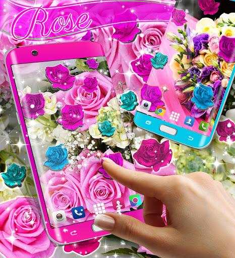 Wonderful Flowers Roses images Gif screenshot 7