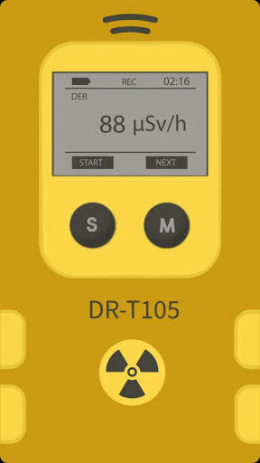 Dosimeter simulator, Geiger counter prank screenshot 4
