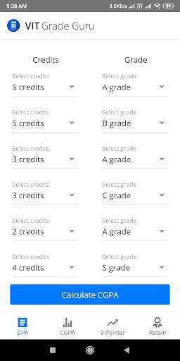 VIT Grade Guru screenshot 1