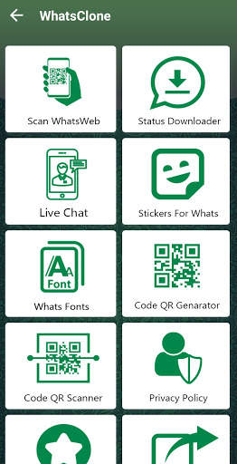 Whats Web Cloner - Clone App for Whatsapp screenshot 1