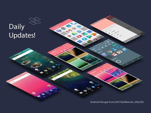 Nougat - Icon Pack screenshot 7