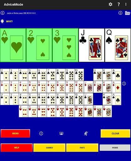 Play Perfect Video Poker Lite screenshot 12