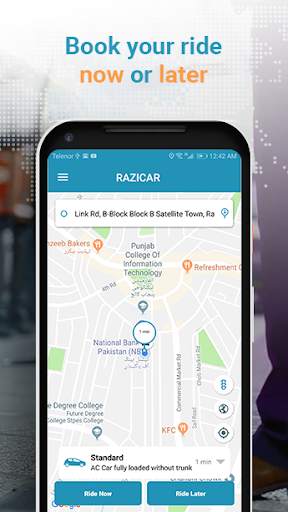 RAZICAR Captain-Car Booking App स्क्रीनशॉट 2