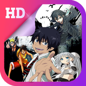 All anime wallpaper 4k أيقونة