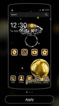 Gold Theme black gold diamond screenshot 4