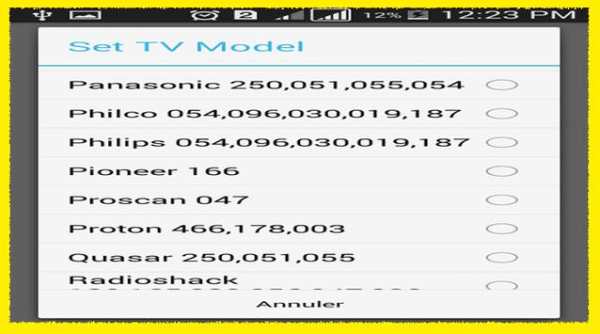 Universal TV Remote Control screenshot 3