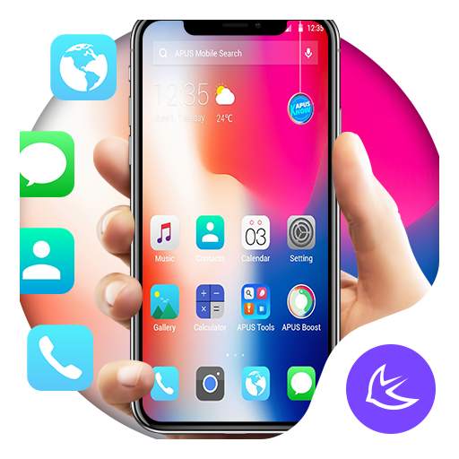 Phone X APUS Launcher theme 84.0.1001