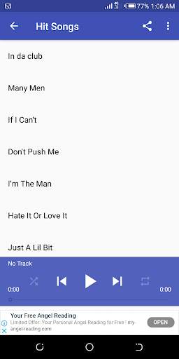 50 Cent Songs screenshot 4