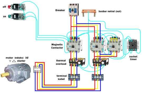 Wiring Diagram Star Delta screenshot 2
